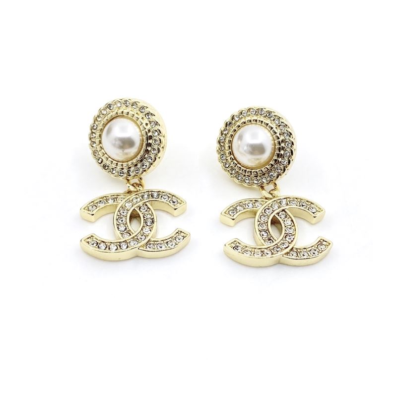 Ch*el earrings